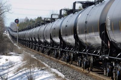 Tank Cars carrying crude oil